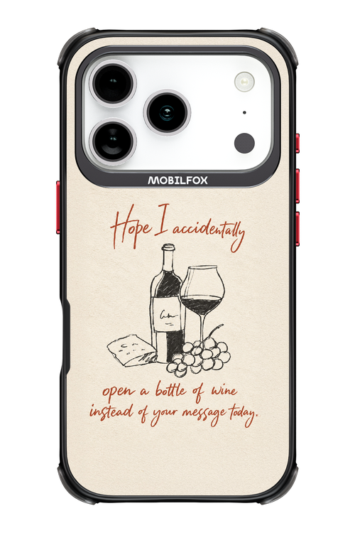Bottle of wine 2.0 - Apple iPhone 17 Pro