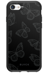 Black Butterflies - Apple iPhone SE 2022