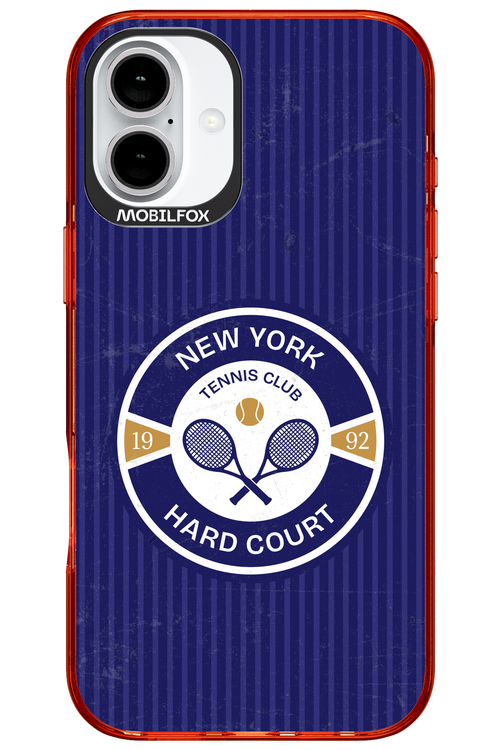 New York Hard Court Club 2.0 - Apple iPhone 16 Plus