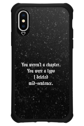 A Typo - Apple iPhone X