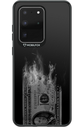 Money Burn B&W 2.0 - Samsung Galaxy S20 Ultra 5G
