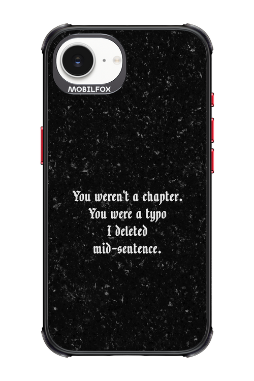 A Typo 2.0 - Apple iPhone 16e
