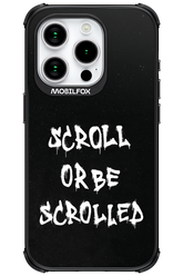Scroll Black - Apple iPhone 15 Pro