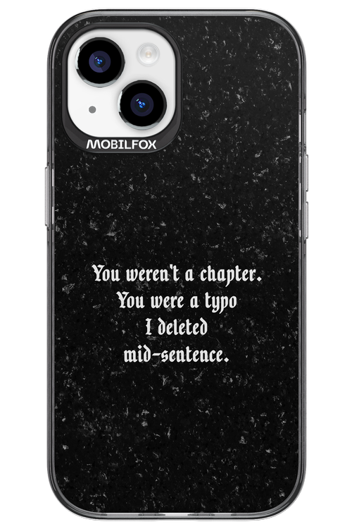 A Typo - Apple iPhone 15