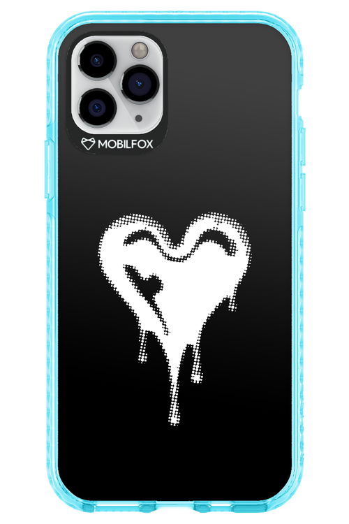 Heart Black - Apple iPhone 11 Pro