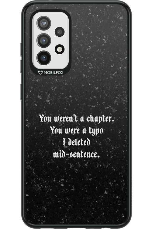 A Typo 2.0 - Samsung Galaxy A72