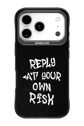Risk Black 2.0 - Apple iPhone 17 Pro