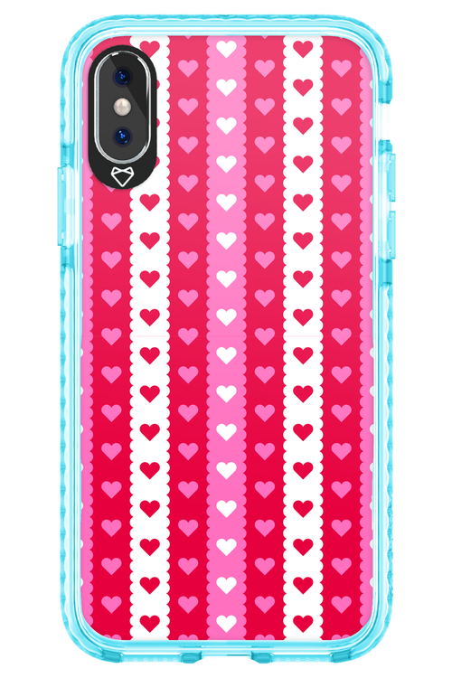 Christmas Heart Biscuit - Apple iPhone X