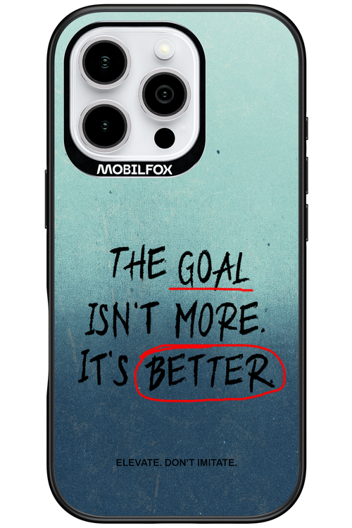 The Goal 2.0 - Apple iPhone 16 Pro