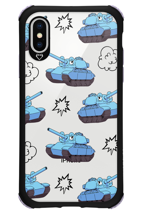 Tank Guy Transparent 2.0 - Apple iPhone XS