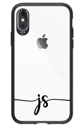 JS Monogram - Apple iPhone X