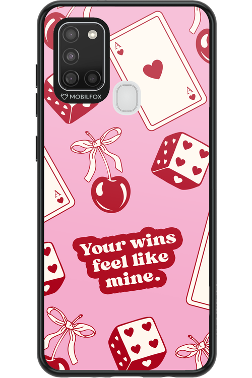 Win Win Red - Samsung Galaxy A21 S