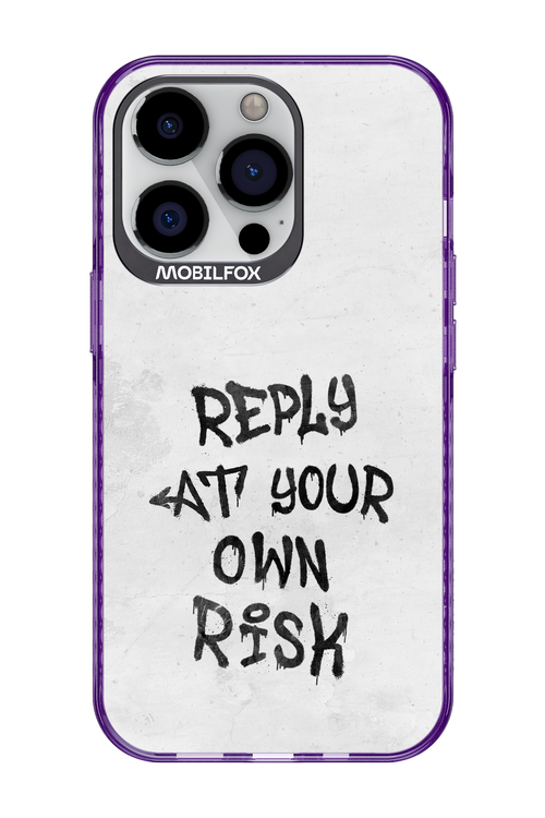At Your Own Risk - Apple iPhone 13 Pro