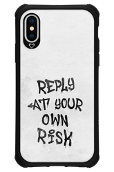 At Your Own Risk - Apple iPhone X