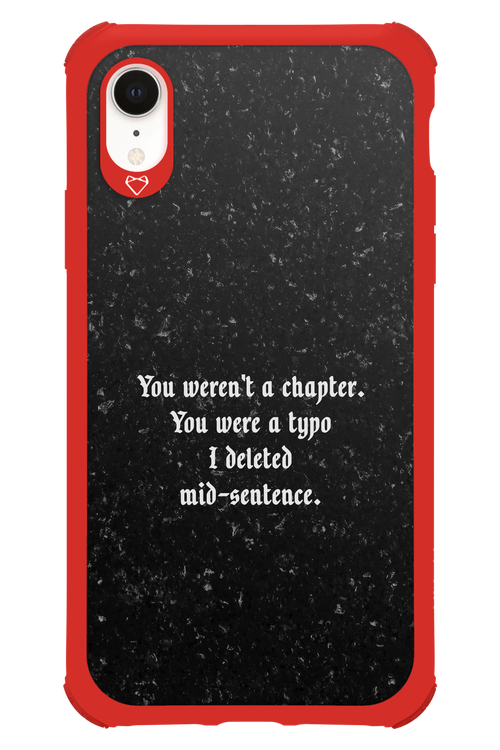 A Typo 2.0 - Apple iPhone XR