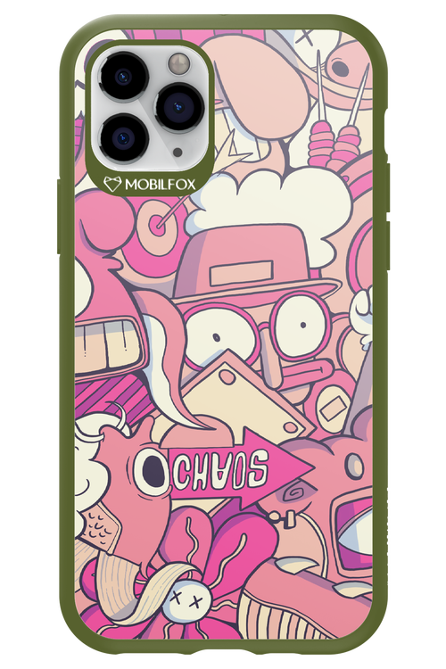 Coral Chaos - Apple iPhone 11 Pro