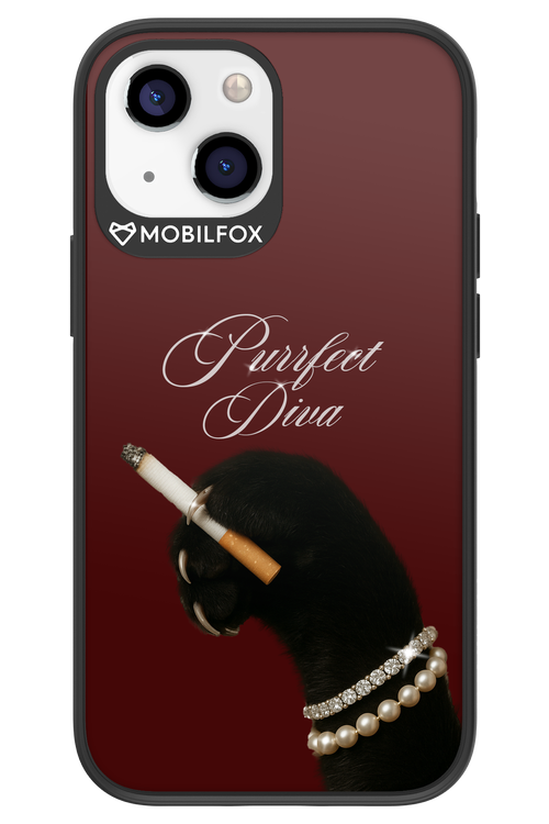 Purrfect Diva - Apple iPhone 13 Mini