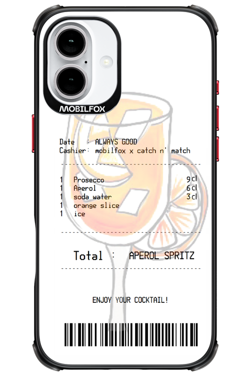 aperol spritz cocktail - Apple iPhone 16 Plus