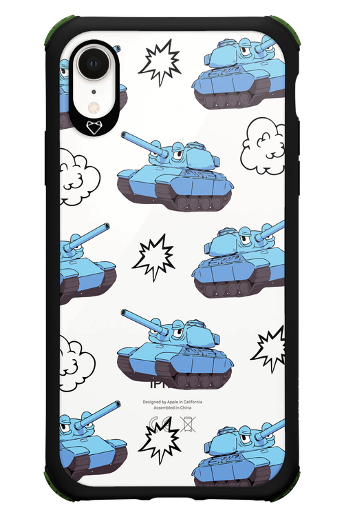 Tank Guy Transparent 2.0 - Apple iPhone XR
