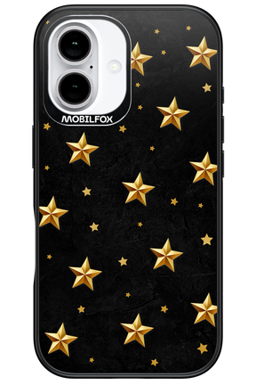 Golden Stars - Apple iPhone 16