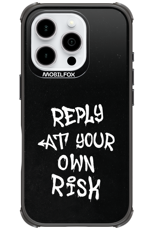 Risk Black 2.0 - Apple iPhone 16 Pro