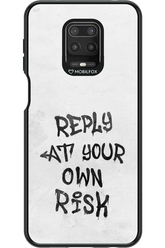 At Your Own Risk - Xiaomi Redmi Note 9 Pro