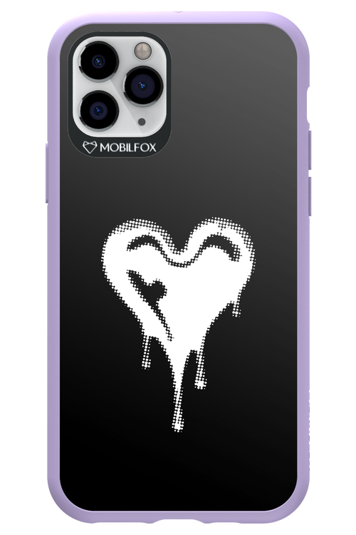 Heart Black - Apple iPhone 11 Pro