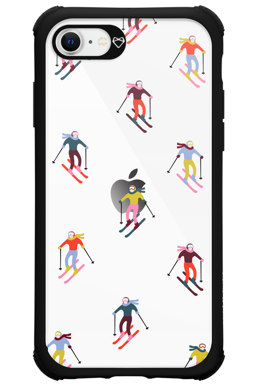 Snow Motion (Transparent) - Apple iPhone SE 2020