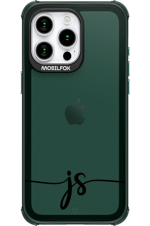 JS Monogram - Apple iPhone 15 Pro Max