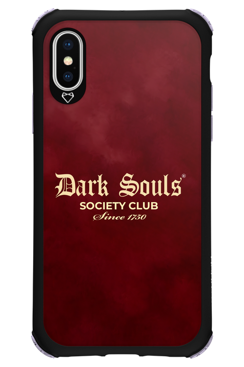 Dark Souls (Burgundy) - Apple iPhone X
