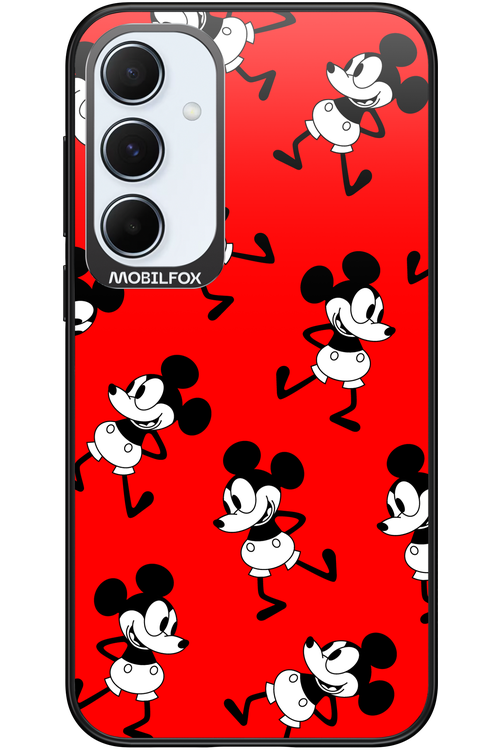 Iconic Mouse (red pattern) - Samsung Galaxy A55