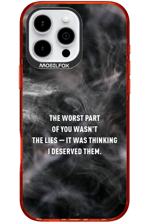 Lies - Apple iPhone 16 Pro Max