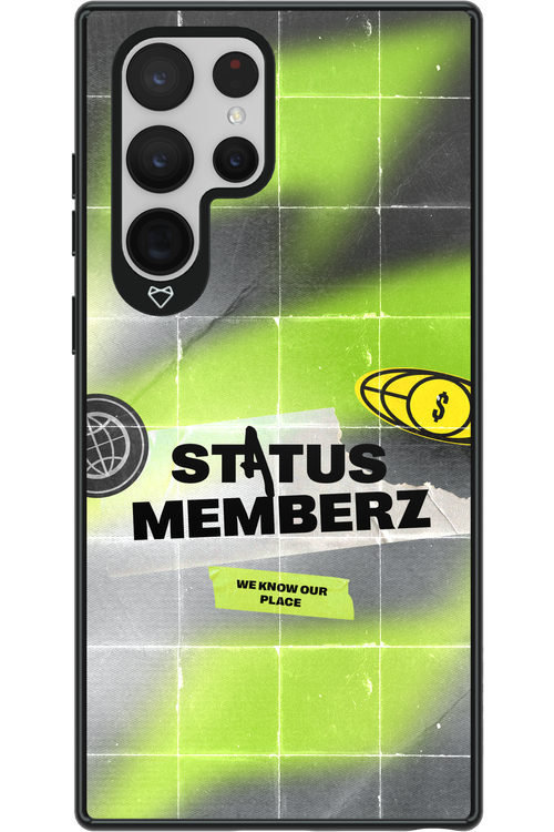 Status Memberz - Samsung Galaxy S22 Ultra