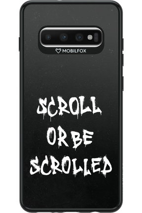 Scroll Black - Samsung Galaxy S10+