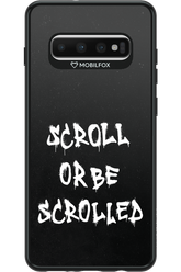 Scroll Black - Samsung Galaxy S10+