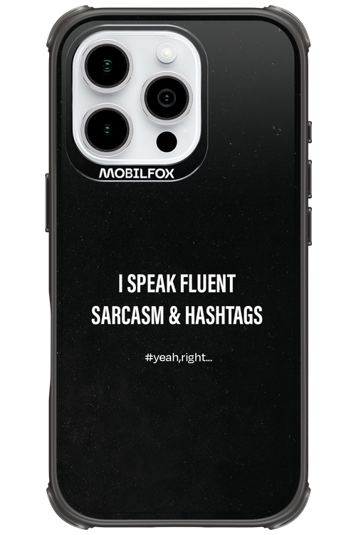 Sarcasm - Apple iPhone 16 Pro