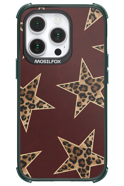 Wild Stars Burgundy - Apple iPhone 14 Pro