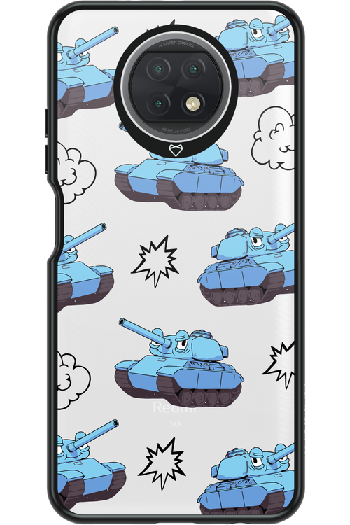 Tank Guy Transparent - Xiaomi Redmi Note 9T 5G