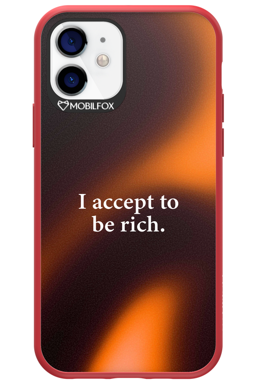 I accept to be rich - Apple iPhone 12