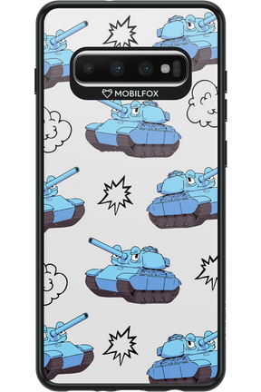 Tank Guy Transparent 2.0 - Samsung Galaxy S10+