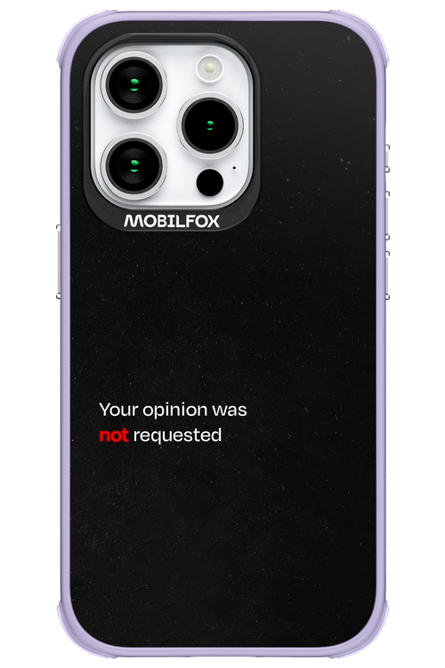 Not Requested 2.0 - Apple iPhone 15 Pro
