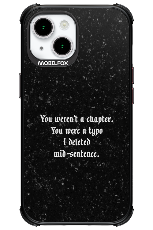 A Typo - Apple iPhone 15