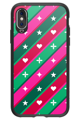 Christmas Stripes - Apple iPhone XS