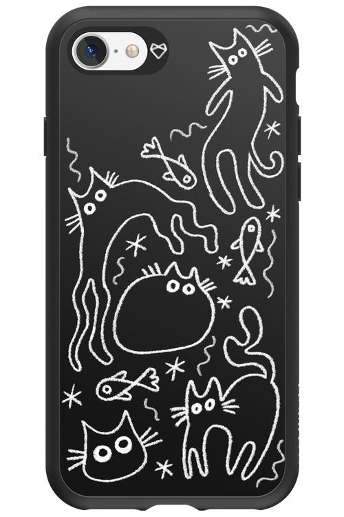 CHALK_CATS 2.0 - Apple iPhone 7