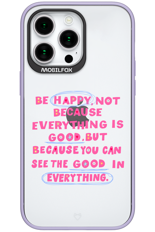 Be Happy - Apple iPhone 15 Pro Max
