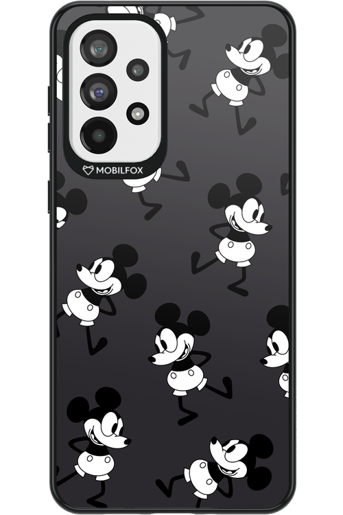 Iconic Mouse (antracite pattern) - Samsung Galaxy A73