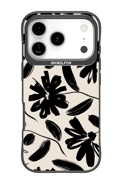 Monochrome Flowerss 2.0 - Apple iPhone 17 Pro