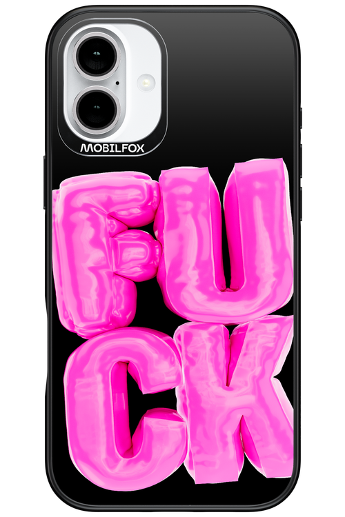 F*ck Black - Apple iPhone 16 Plus