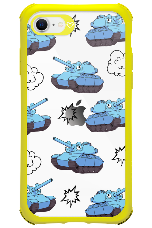 Tank Guy Transparent - Apple iPhone SE 2020