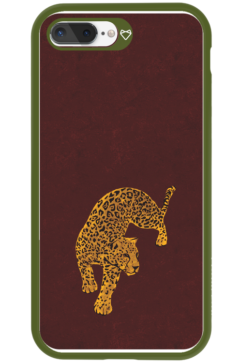 Burgundy Leopard - Apple iPhone 8 Plus